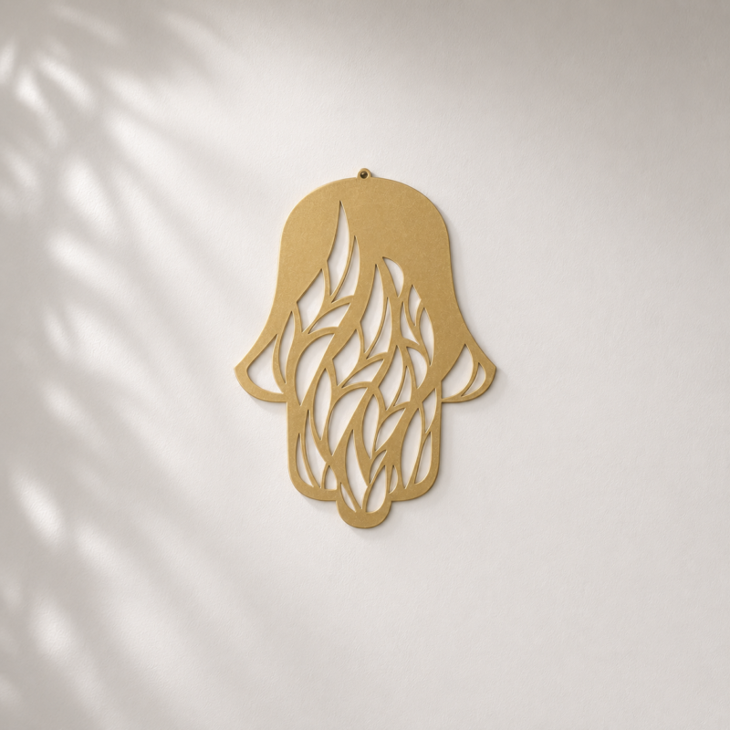 GOLDEN HAMSA