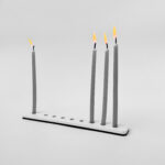 MENORAH STRIP | WHITE MENORAH STRIP | WHITE